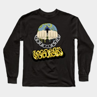 Destroy (save earth) Long Sleeve T-Shirt